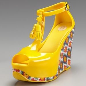 Melissa Peace Wedges sz 9